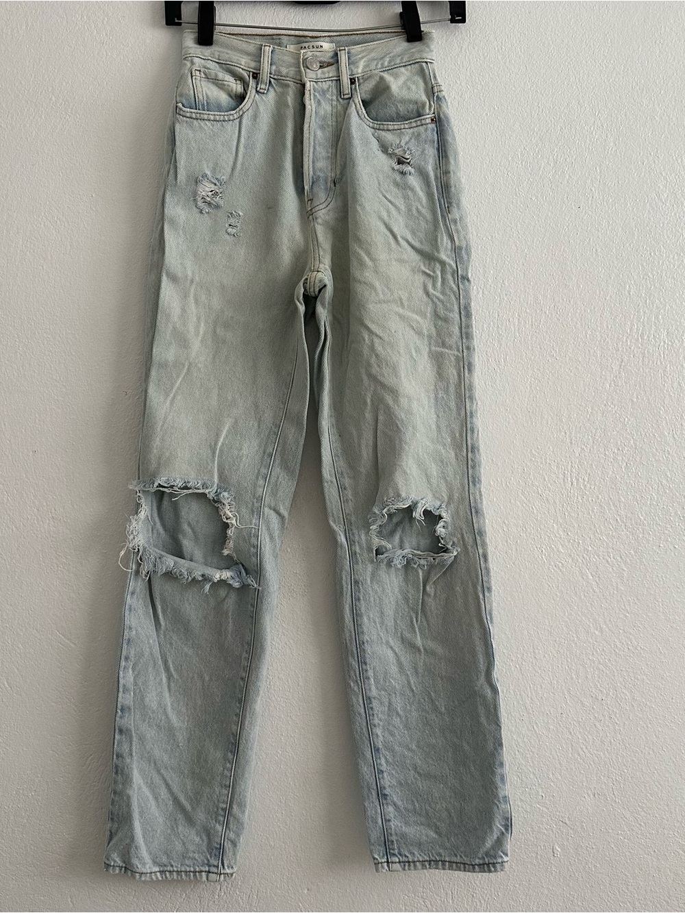 Pacsun Light Wash Dad Jean Sz 22